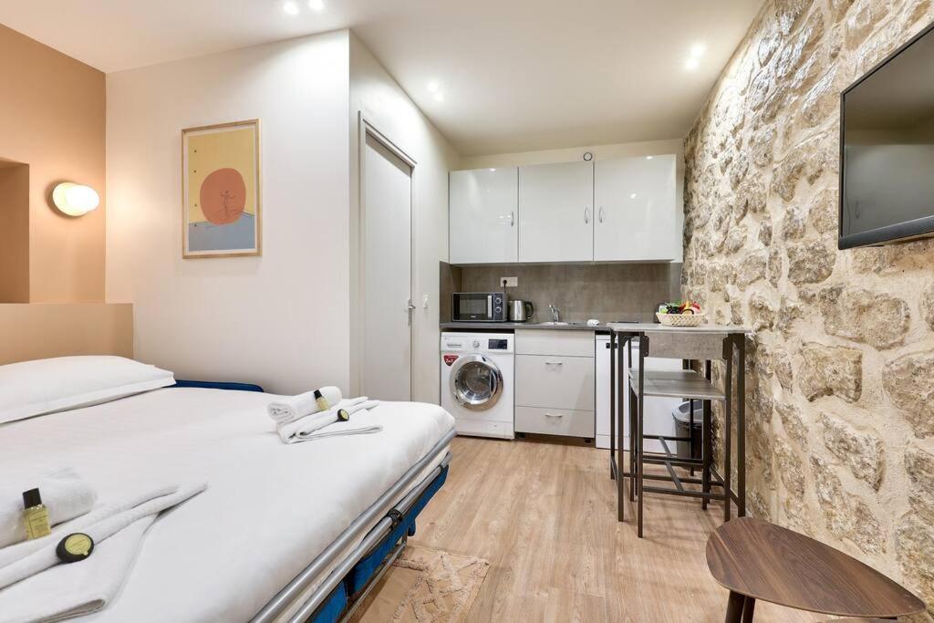 Studio Confortable Au Coeur De Paris Apartment Exterior foto